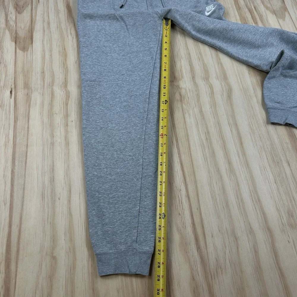 Nike Women's Small Gray Drawstring Sweatpants Joggers Casual Athleisure Lounge
